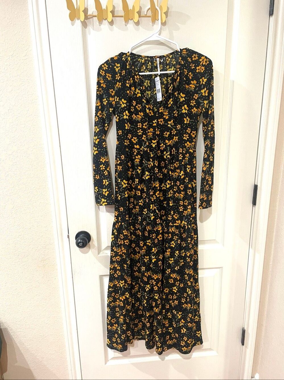 Free People Midi Dress NWT Size XS